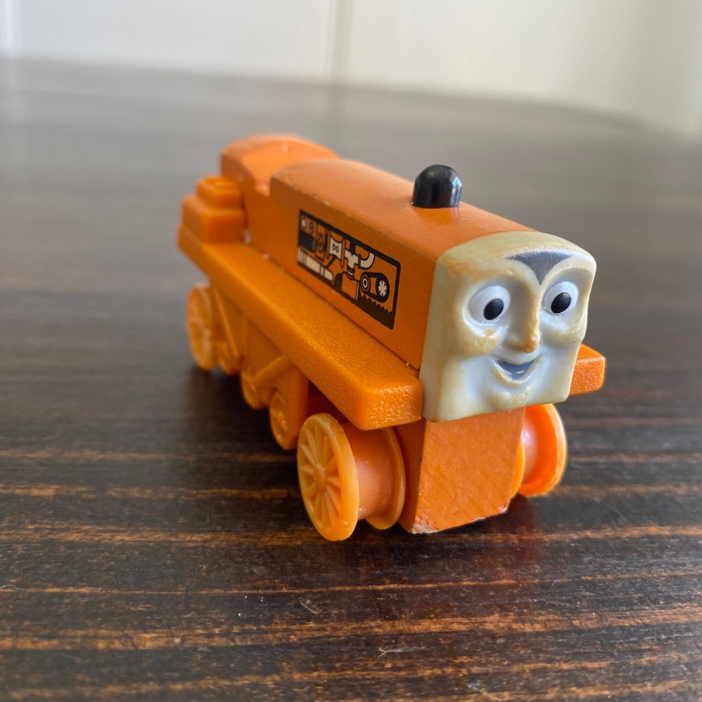 Thomas & Friends Wood Terence the Tractor Orange Wooden Railway Toy No Treads